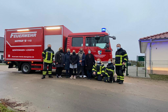 Weihnachtsüberraschungen der Freiwilligen Feuerwehr Klockenhagen