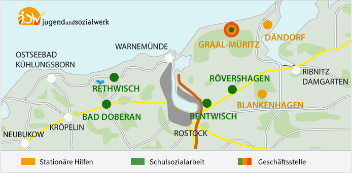 Einrichtungen der JSW Einrichtungen der JSW